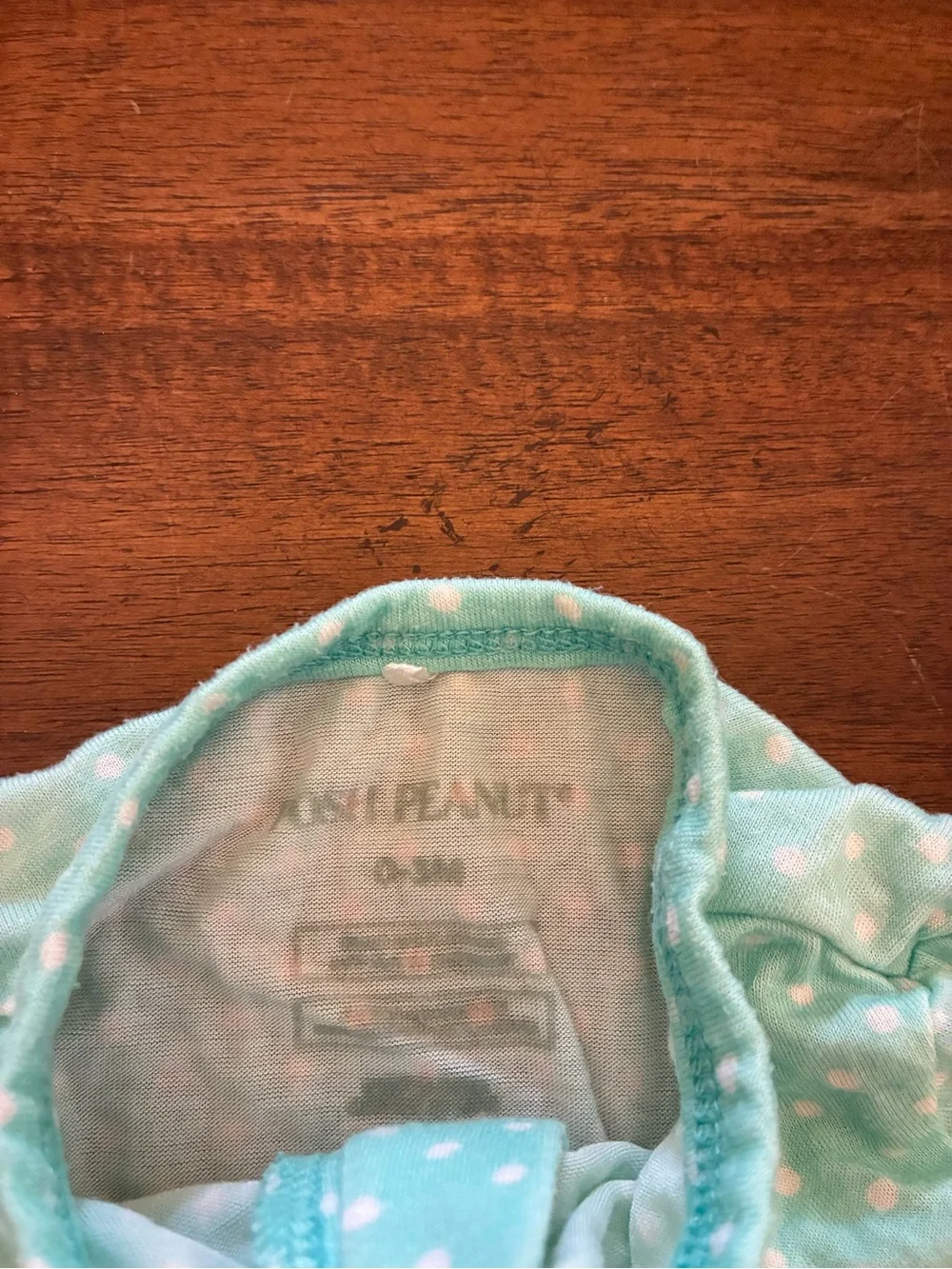 Posh Peanut Lyla Convertible One Piece 0-3 Month Sleeper Footie Pajama Polka Dot